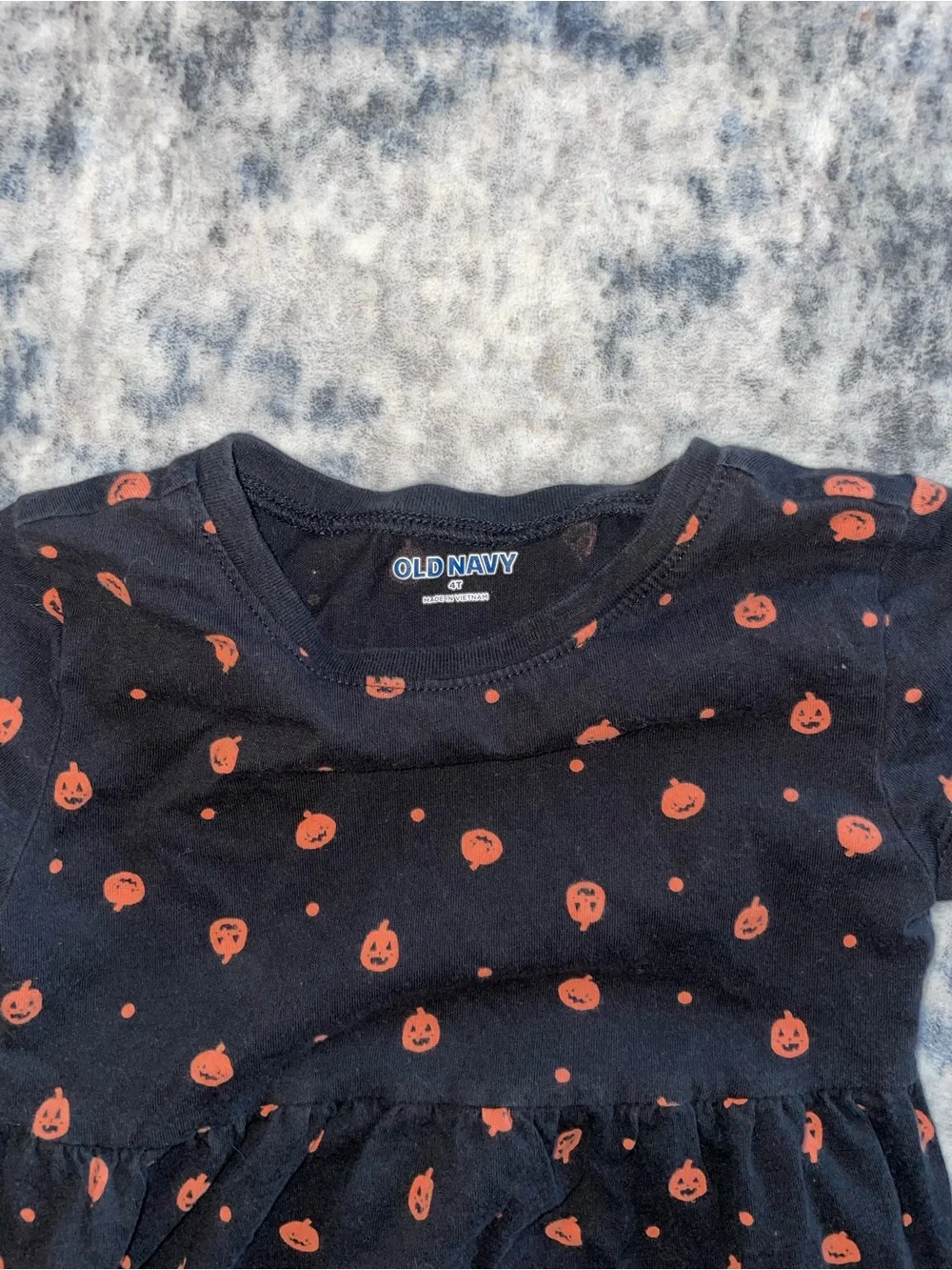 Old Navy pumpkin dress size 4T